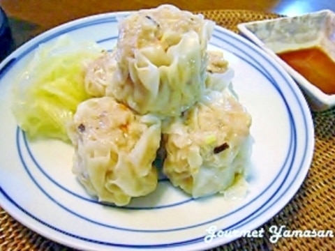 下味がおいしさの秘訣♪フライパンで作るシュウマイ